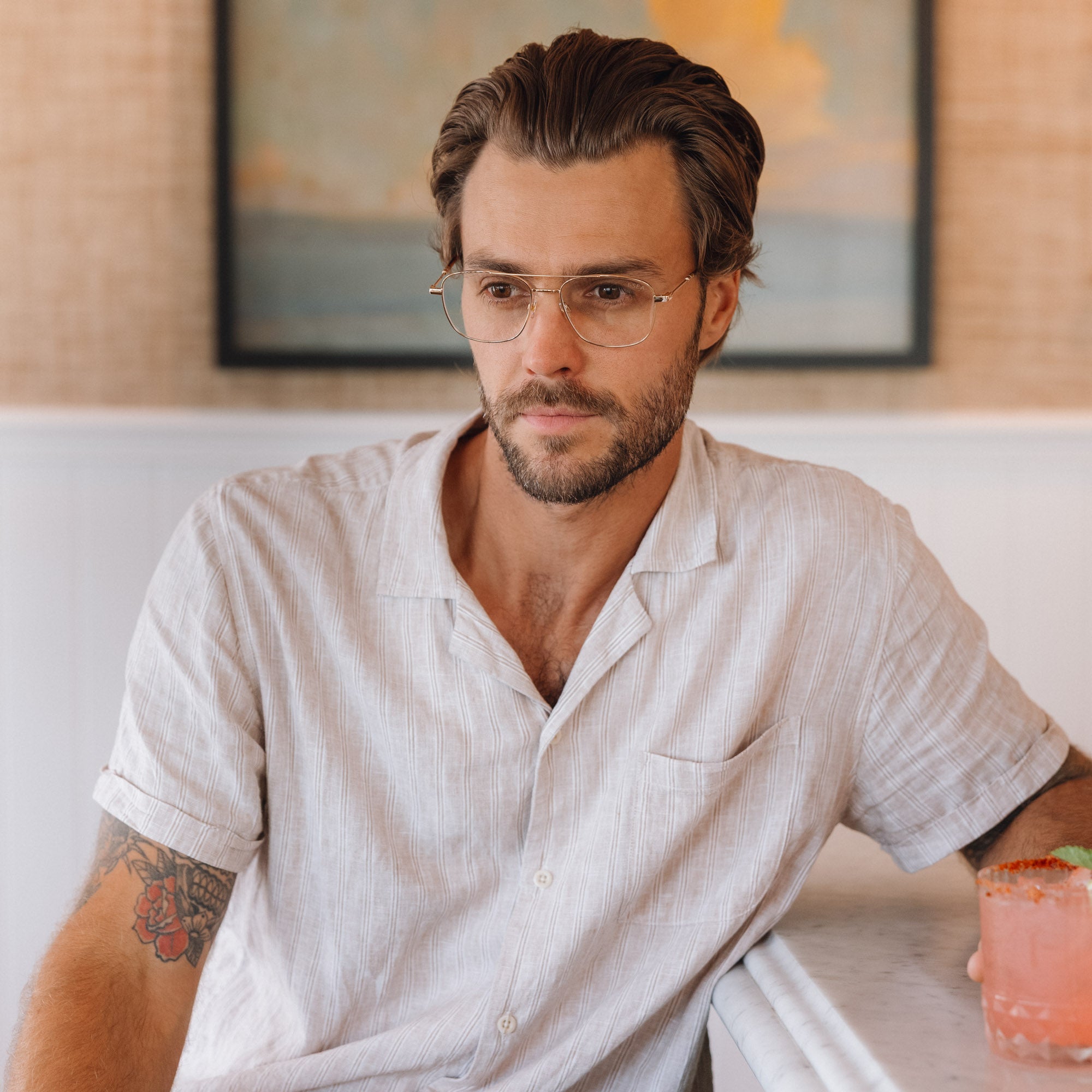 Anteojos de Lectura Jonas - Gold