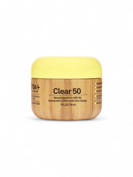 Clear Zinc Pantalla Solar a Base Mineral Zinc SPF 50